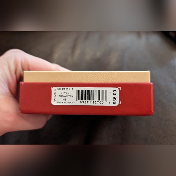 NWT Levi Brown leather wallet - Picture 3 of 6